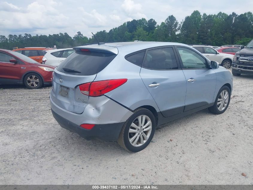 2013 Hyundai Tucson Limited VIN: KM8JU3AC4DU675301 Lot: 39437102