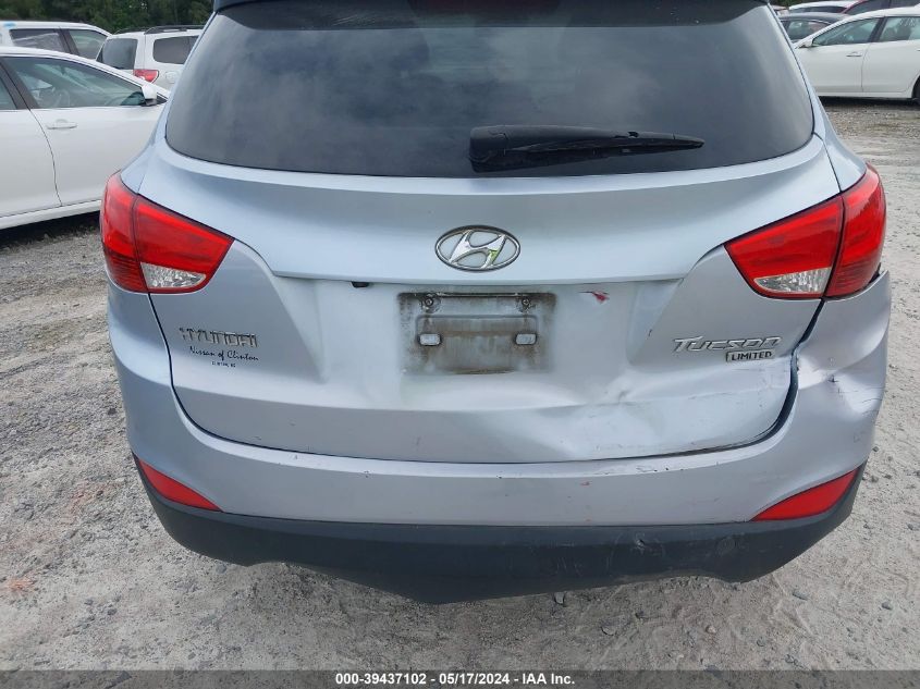 2013 Hyundai Tucson Limited VIN: KM8JU3AC4DU675301 Lot: 39437102