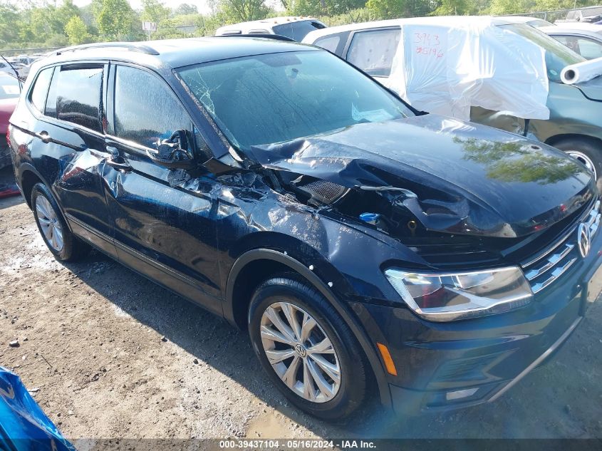 2018 Volkswagen Tiguan 2.0T S VIN: 3VV1B7AXXJM027421 Lot: 39437104