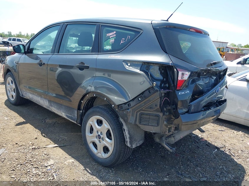 VIN 1FMCU0F78HUB78180 2017 FORD ESCAPE S