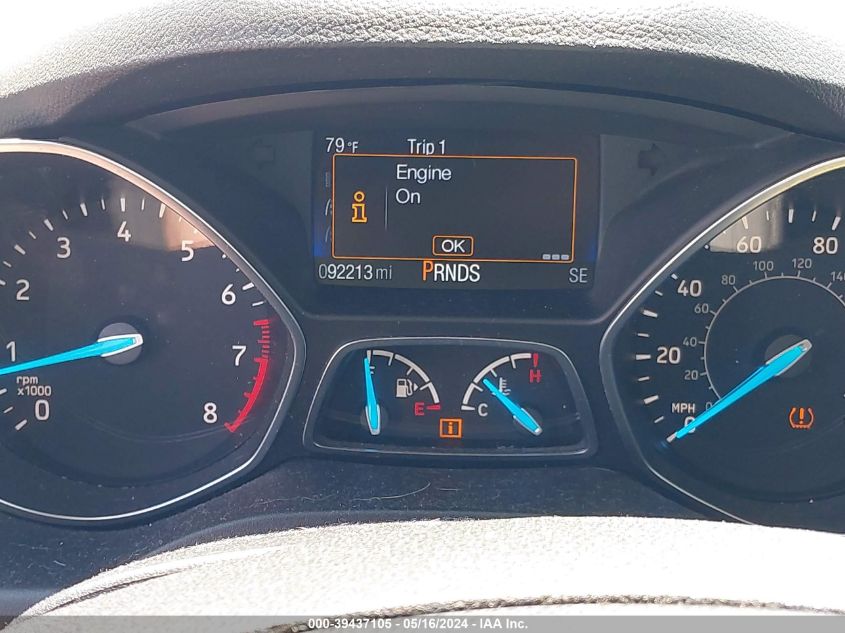 2017 Ford Escape S VIN: 1FMCU0F78HUB78180 Lot: 39437105