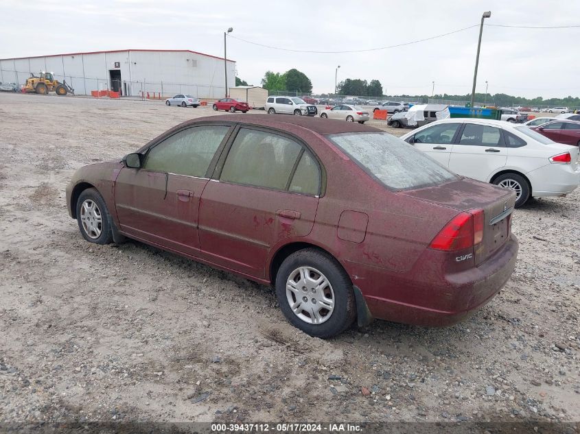 1HGES16522L052578 | 2002 HONDA CIVIC