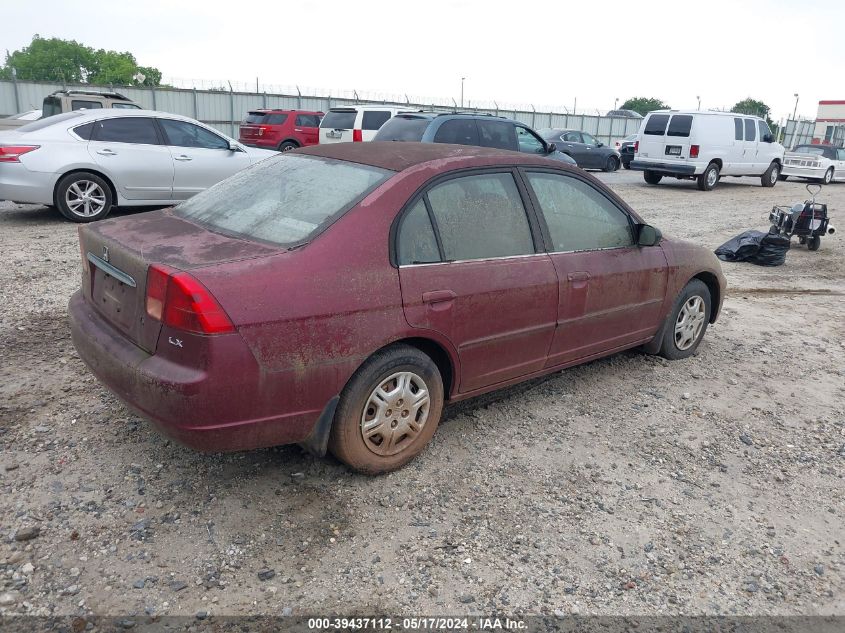 1HGES16522L052578 | 2002 HONDA CIVIC