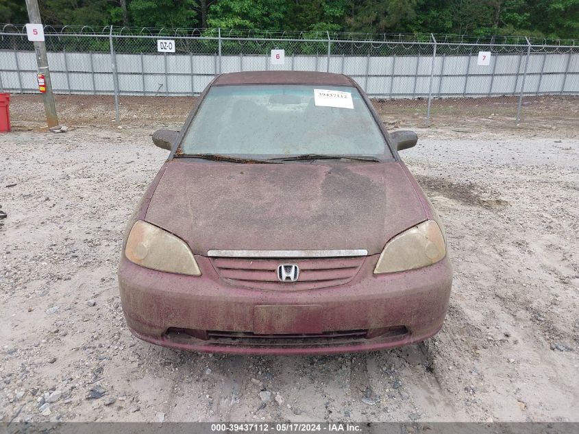 1HGES16522L052578 | 2002 HONDA CIVIC