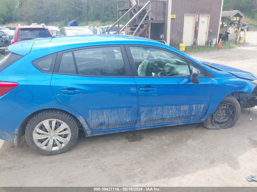 2022 Subaru Impreza Base 5-Door VIN: 4S3GTAB63N3715566 Lot: 39437116