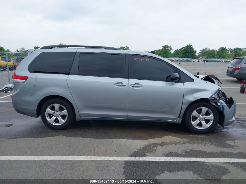 2011 Toyota Sienna Le V6 VIN: 5TDKK3DC9BS144977 Lot: 39437119