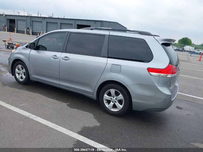 2011 Toyota Sienna Le V6 VIN: 5TDKK3DC9BS144977 Lot: 39437119