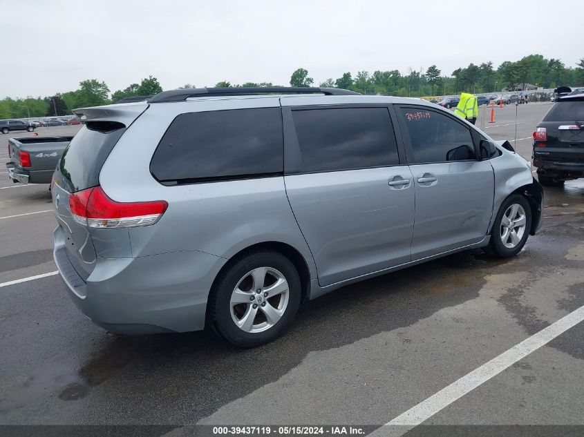 2011 Toyota Sienna Le V6 VIN: 5TDKK3DC9BS144977 Lot: 39437119