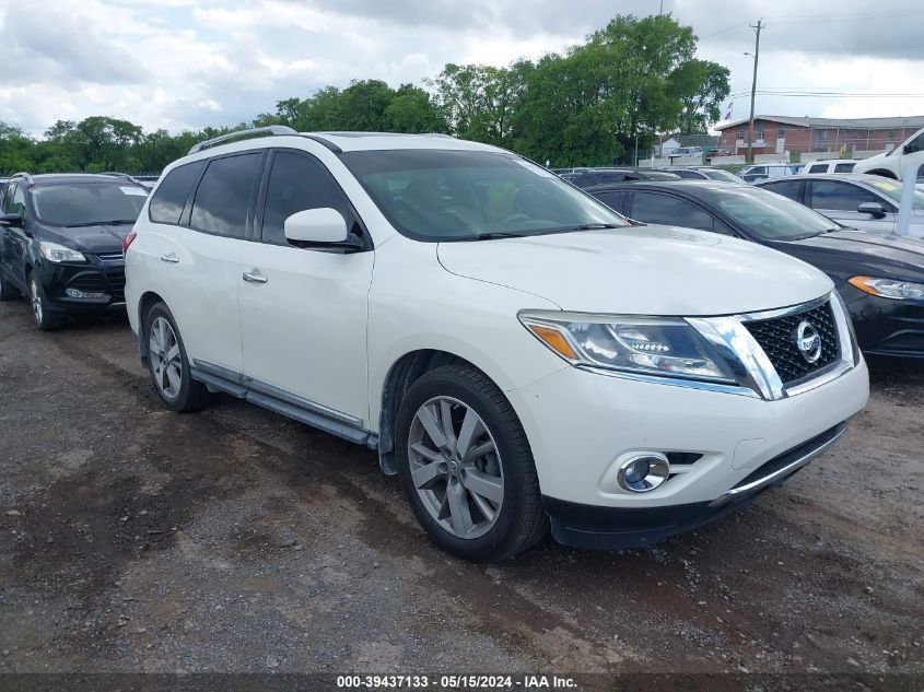 2015 Nissan Pathfinder Platinum VIN: 5N1AR2MM1FC689178 Lot: 39437133