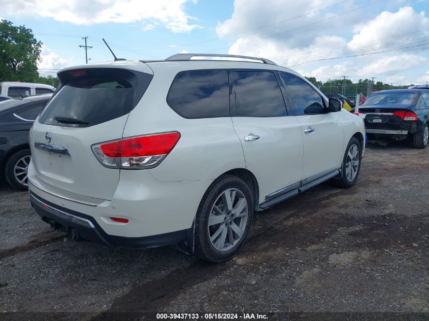 2015 Nissan Pathfinder Platinum VIN: 5N1AR2MM1FC689178 Lot: 39437133