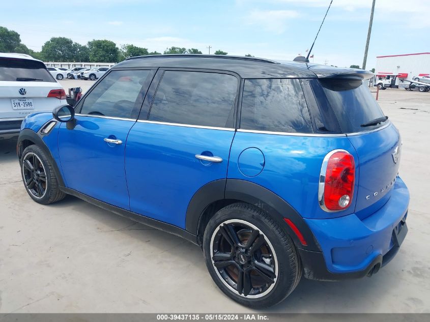 2014 Mini Countryman Cooper S VIN: WMWZC3C50EWP27194 Lot: 39437135