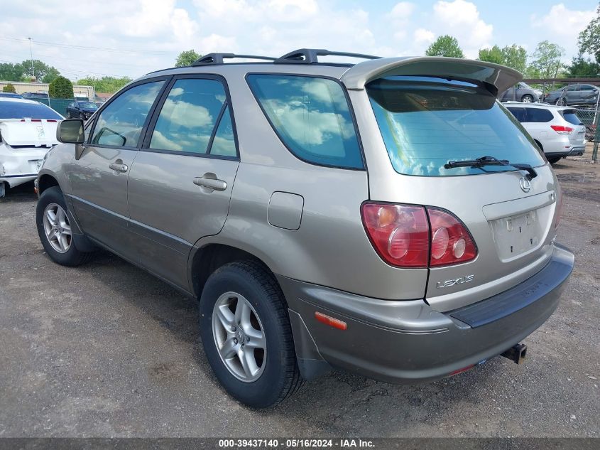 2000 Lexus Rx 300 VIN: JT6HF10U3Y0099250 Lot: 39437140