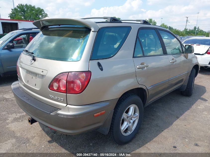 2000 Lexus Rx 300 VIN: JT6HF10U3Y0099250 Lot: 39437140