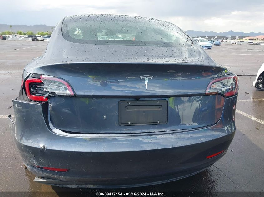 2023 Tesla Model 3 Rear-Wheel Drive VIN: 5YJ3E1EA5PF419818 Lot: 39437154