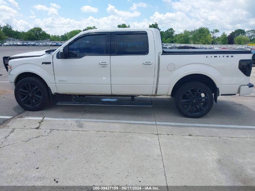 2014 Ford F-150 Limited VIN: 1FTFW1ET8EFB91236 Lot: 39437159