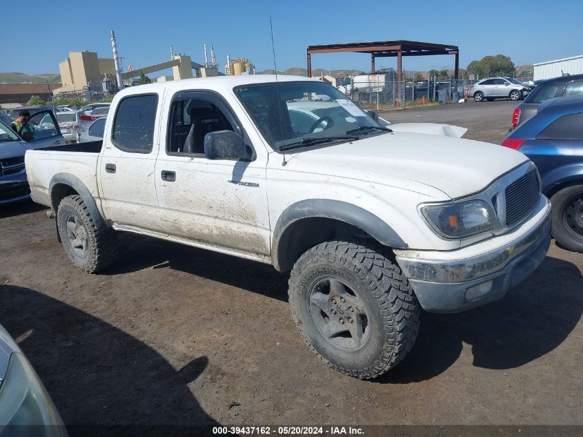 2001 Toyota Tacoma Base V6 VIN: 5TEHN72N31Z766585 Lot: 39437162