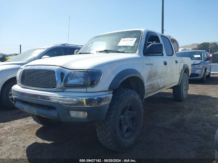 2001 Toyota Tacoma Base V6 VIN: 5TEHN72N31Z766585 Lot: 39437162