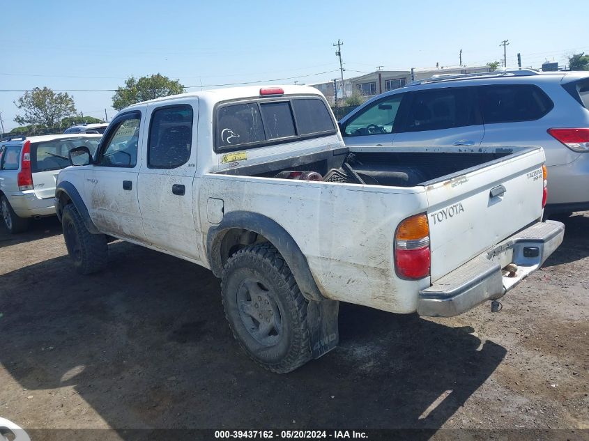 2001 Toyota Tacoma Base V6 VIN: 5TEHN72N31Z766585 Lot: 39437162