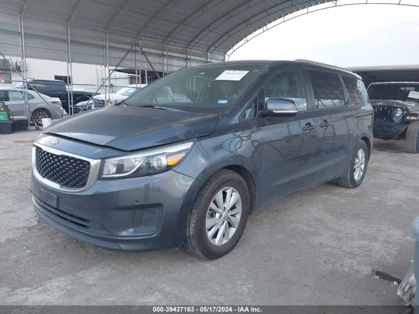 2017 Kia Sedona Lx VIN: KNDMB5C19H6333058 Lot: 39437163