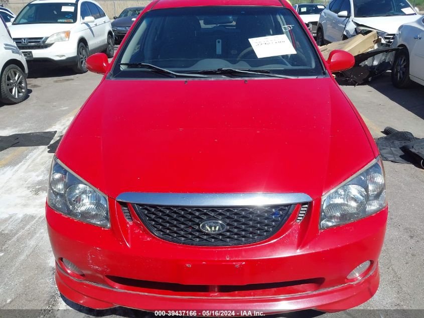 2005 Kia Spectra5 VIN: KNAFE161455081402 Lot: 39437166