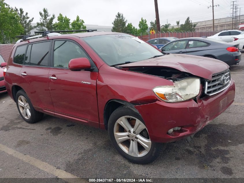 2008 Toyota Highlander Limited VIN: JTEES42A882069043 Lot: 39437167