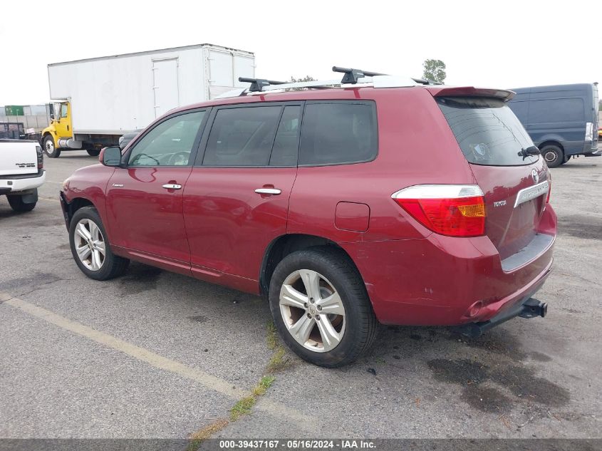 2008 Toyota Highlander Limited VIN: JTEES42A882069043 Lot: 39437167