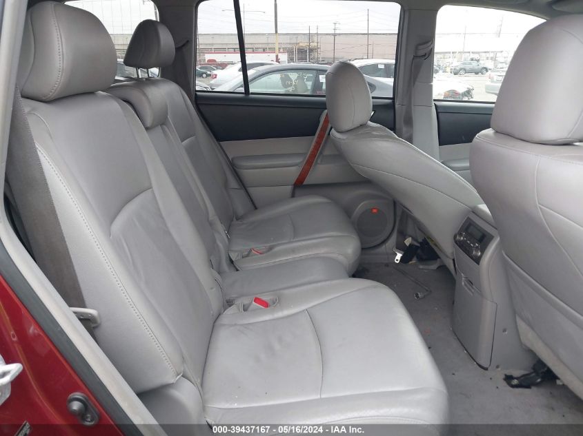 2008 Toyota Highlander Limited VIN: JTEES42A882069043 Lot: 39437167