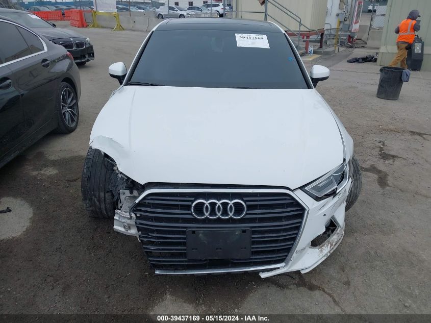2018 Audi A3 2.0T Premium/2.0T Tech Premium VIN: WAUAUGFF3J1035167 Lot: 39437169