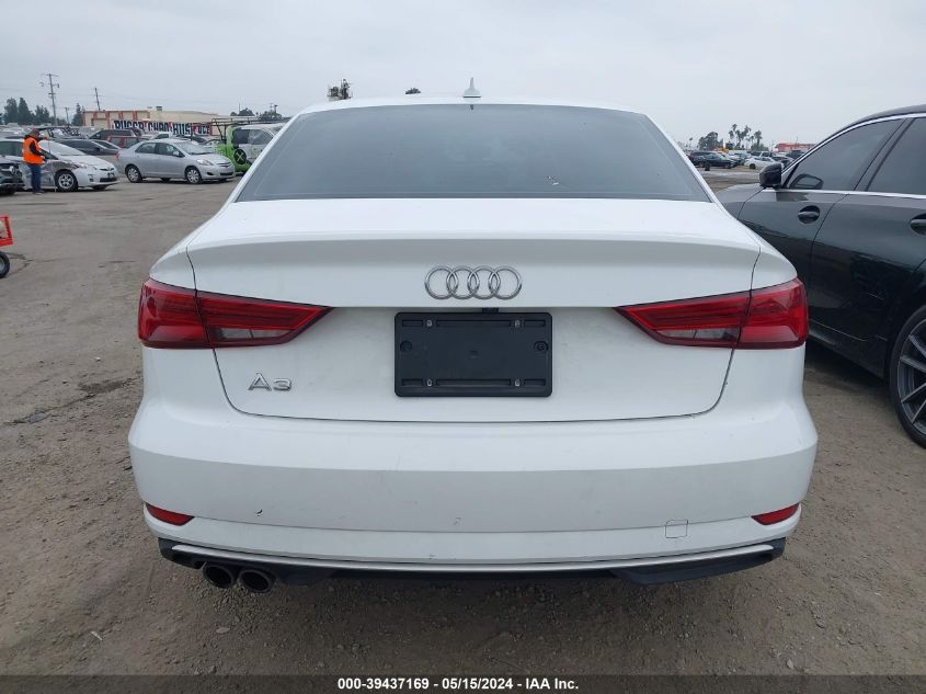 2018 Audi A3 2.0T Premium/2.0T Tech Premium VIN: WAUAUGFF3J1035167 Lot: 39437169