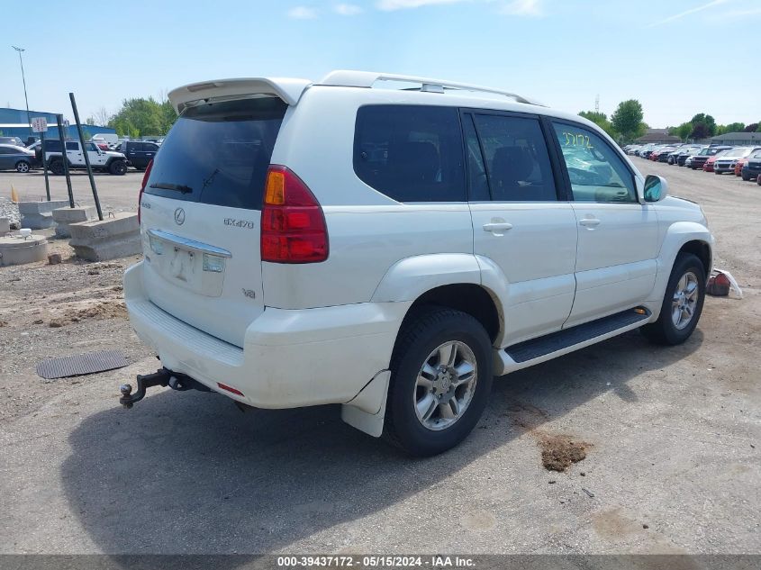 2006 Lexus Gx 470 VIN: JTJBT20X060110416 Lot: 39437172