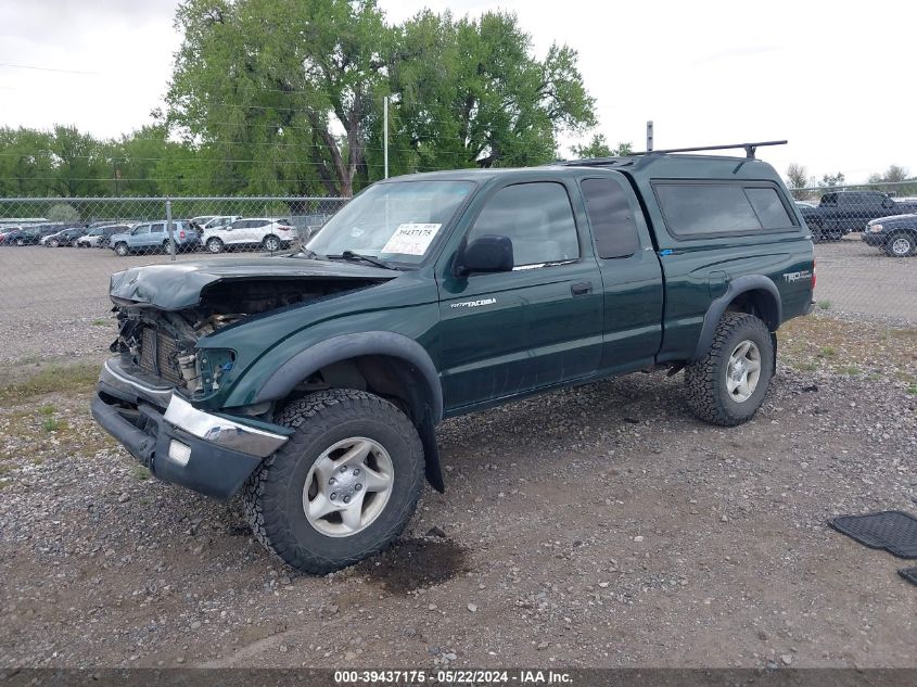 2002 Toyota Tacoma Base V6 VIN: 5TEWN72N02Z042233 Lot: 39437175