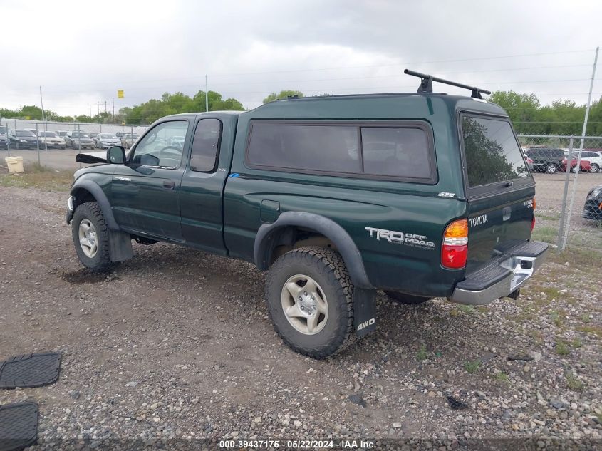 2002 Toyota Tacoma Base V6 VIN: 5TEWN72N02Z042233 Lot: 39437175