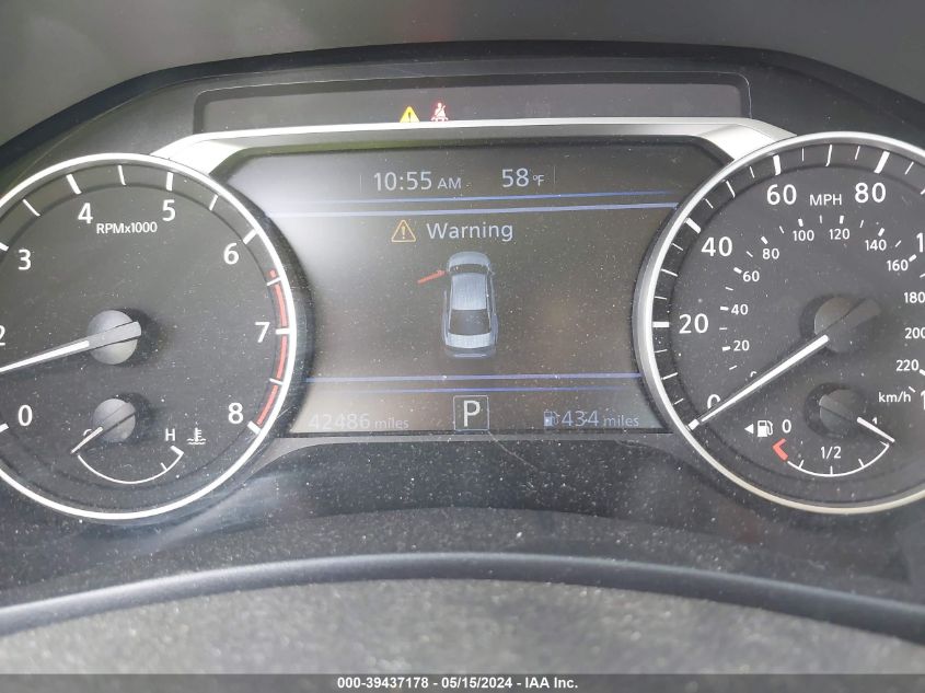 2022 Nissan Altima Sv Fwd VIN: 1N4BL4DV1NN388868 Lot: 39437178