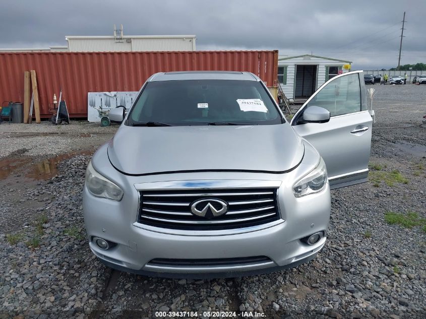 2013 Infiniti Jx35 VIN: 5N1AL0MM2DC312992 Lot: 39437184