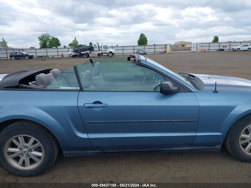 2007 Ford Mustang V6 Deluxe/V6 Premium VIN: 1ZVFT84N775278944 Lot: 39437188