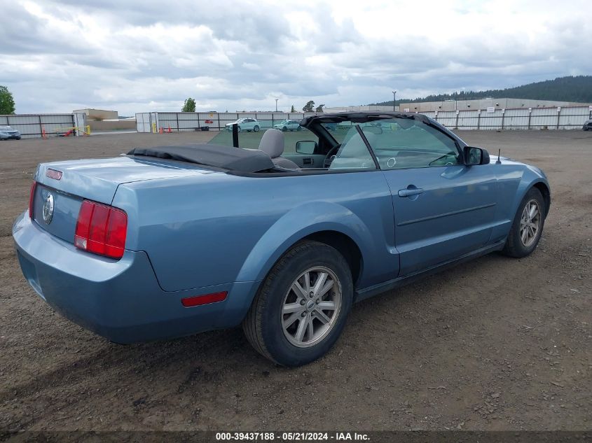 2007 Ford Mustang V6 Deluxe/V6 Premium VIN: 1ZVFT84N775278944 Lot: 39437188