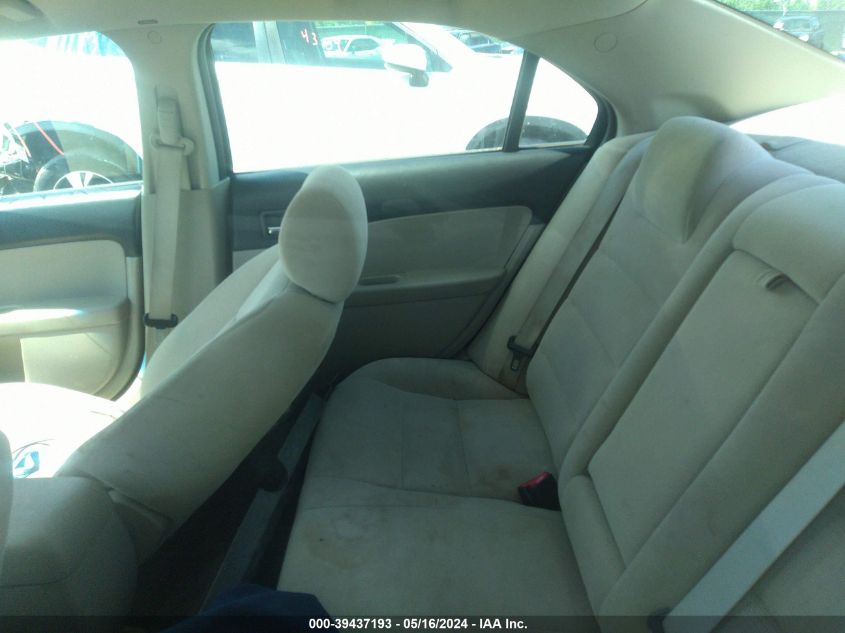 2008 Ford Fusion Se VIN: 3FAHP07Z68R261217 Lot: 39437193