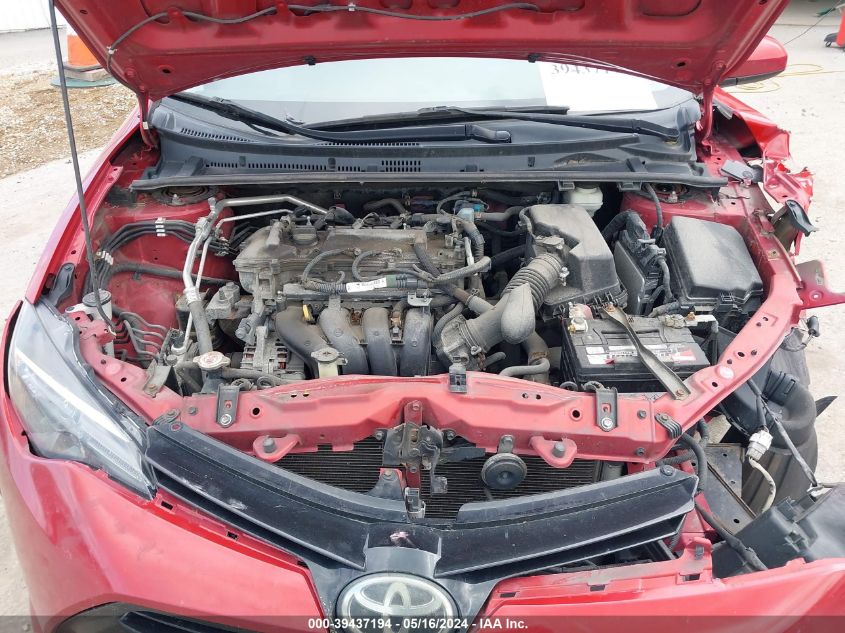 2017 Toyota Corolla Le VIN: 2T1BURHE9HC880070 Lot: 39437194
