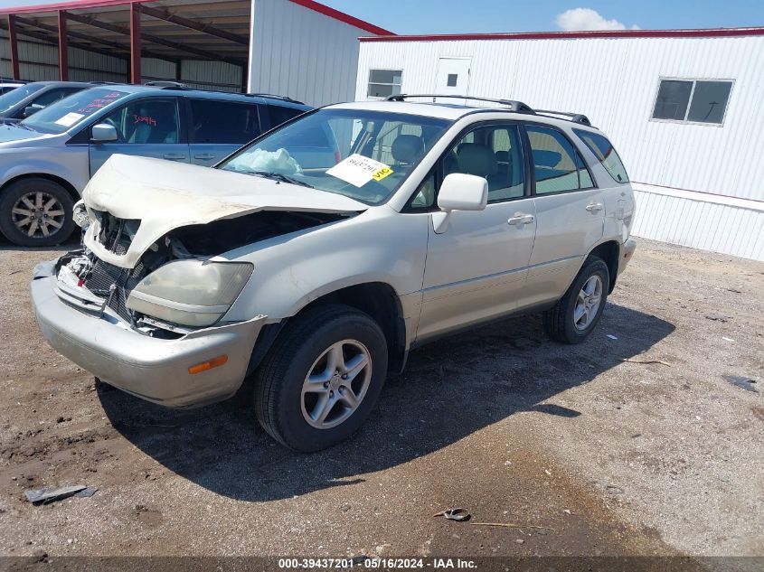 2000 Lexus Rx 300 VIN: JT6HF10U8Y0163816 Lot: 39437201