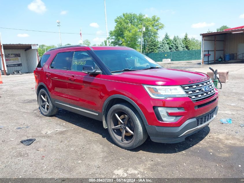 2016 Ford Explorer Xlt VIN: 1FM5K8D86GGD24176 Lot: 39437203