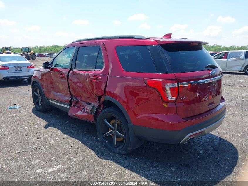 2016 Ford Explorer Xlt VIN: 1FM5K8D86GGD24176 Lot: 39437203