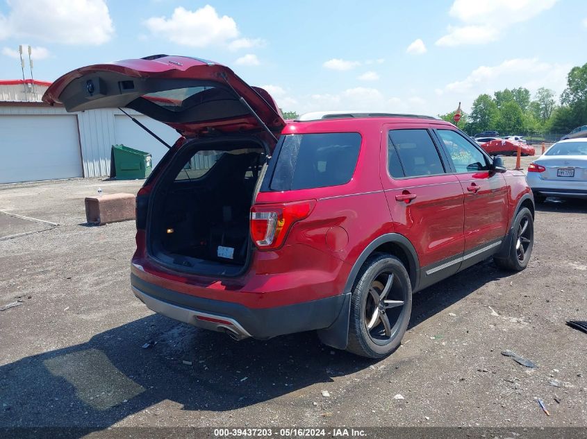 2016 Ford Explorer Xlt VIN: 1FM5K8D86GGD24176 Lot: 39437203