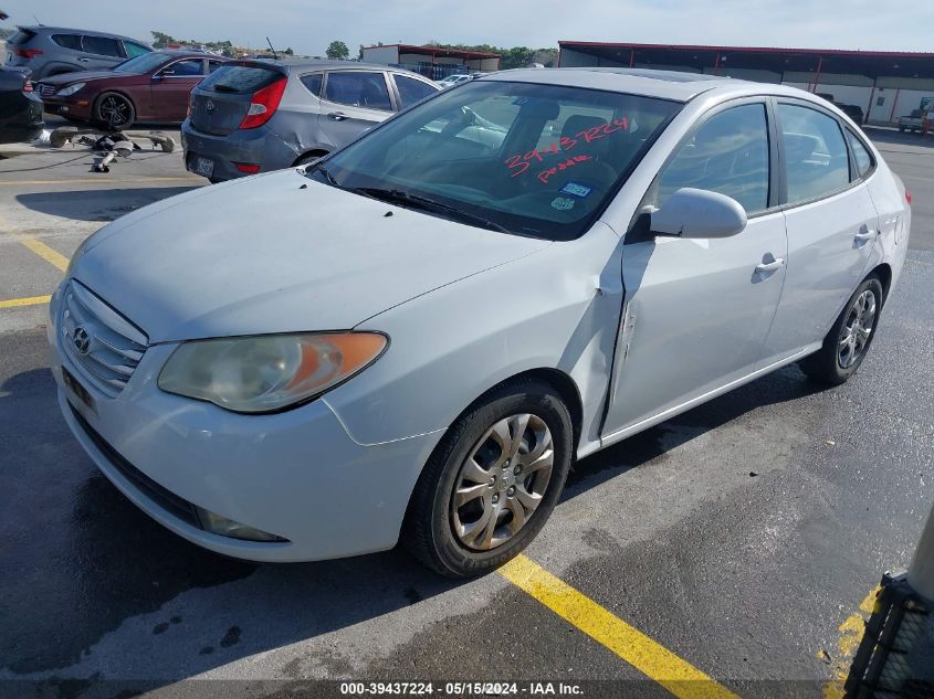 2010 Hyundai Elantra Gls VIN: KMHDU4AD1AU103514 Lot: 39437224