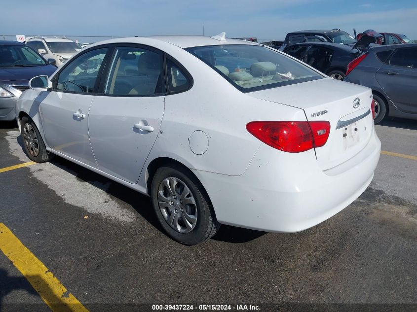 2010 Hyundai Elantra Gls VIN: KMHDU4AD1AU103514 Lot: 39437224