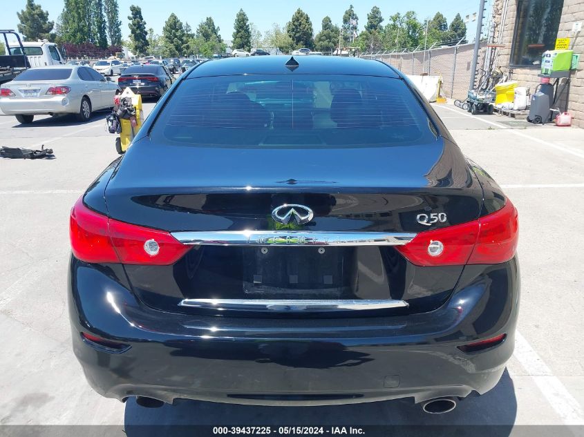 2015 Infiniti Q50 Premium VIN: JN1BV7AP6FM343852 Lot: 39437225