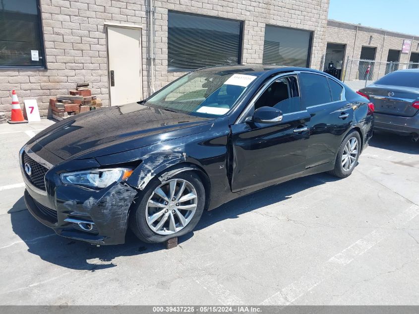 2015 Infiniti Q50 Premium VIN: JN1BV7AP6FM343852 Lot: 39437225