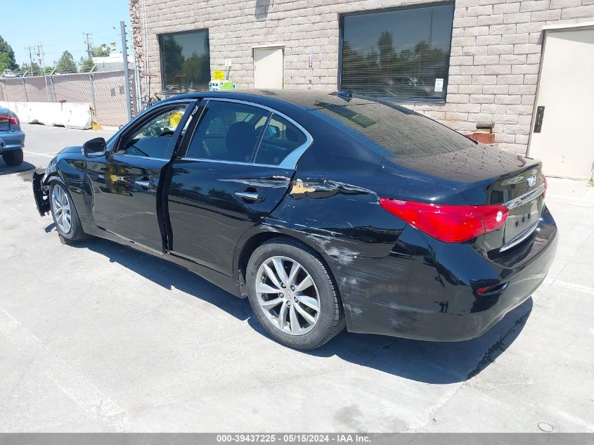 2015 Infiniti Q50 Premium VIN: JN1BV7AP6FM343852 Lot: 39437225