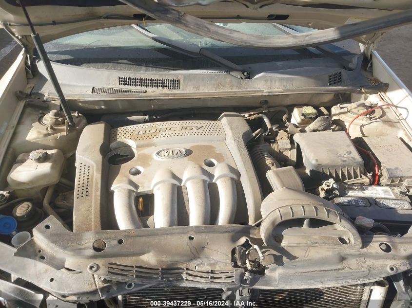 2006 Kia Optima Ex (New)/Lx (New) VIN: KNAGE123865025928 Lot: 39437229