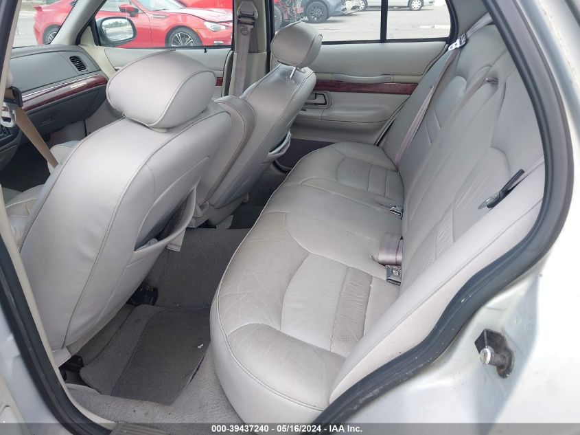 2000 Mercury Grand Marquis Ls VIN: 2MEFM75W6YX668031 Lot: 39437240