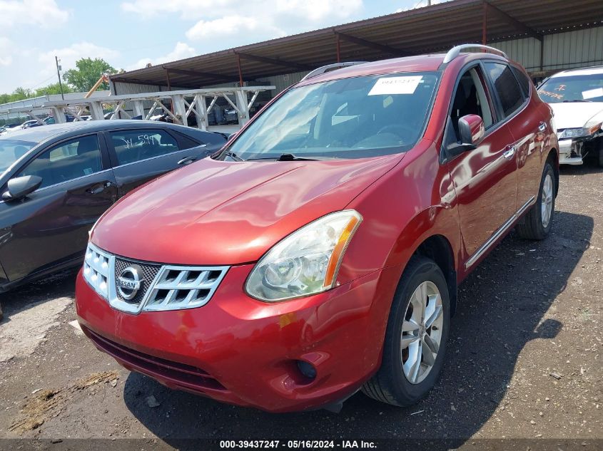 2013 Nissan Rogue Sv VIN: JN8AS5MV6DW655613 Lot: 39437247